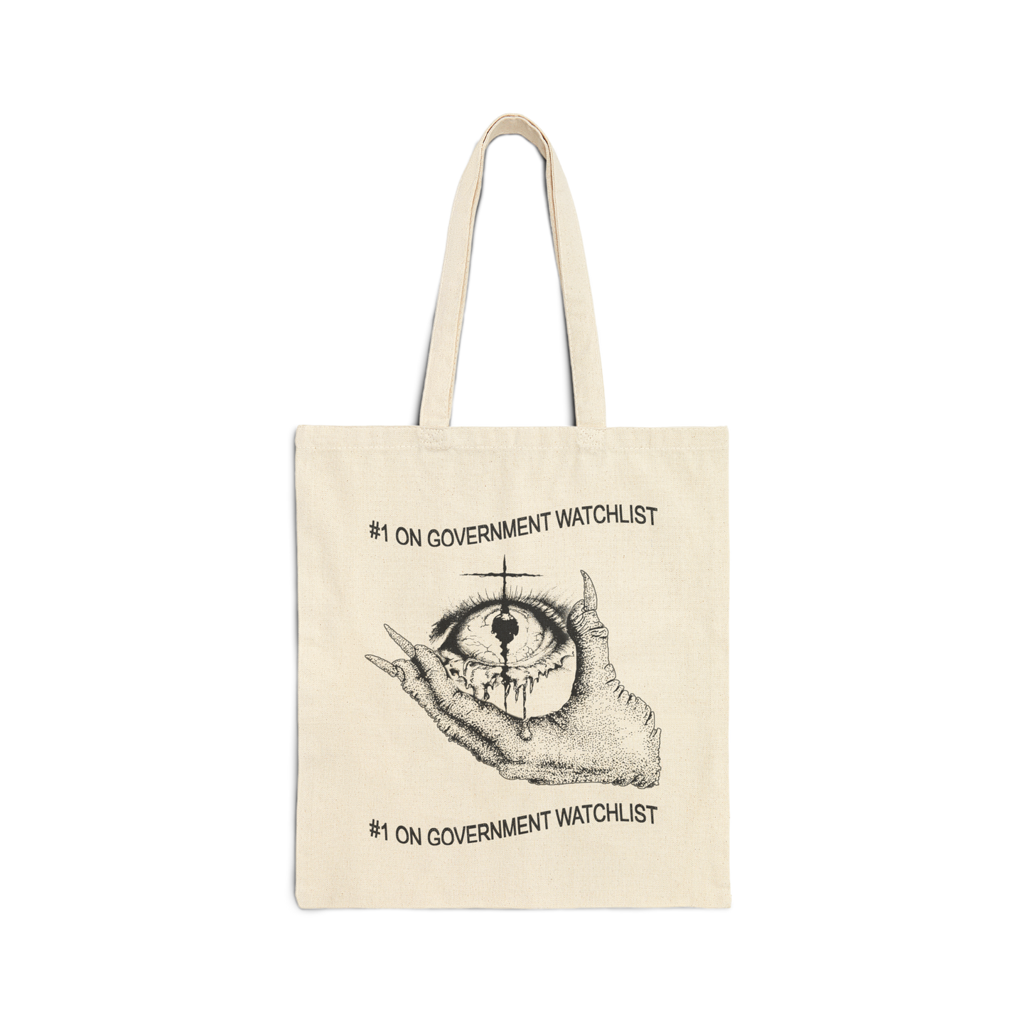 #1 ON GOVERNMENT WATCHLIST - TOTE BAG
