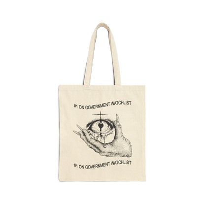 #1 ON GOVERNMENT WATCHLIST - TOTE BAG